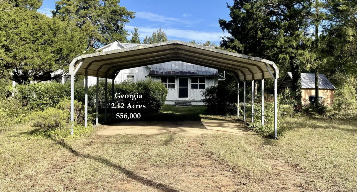 Georgia farmhouse for sale