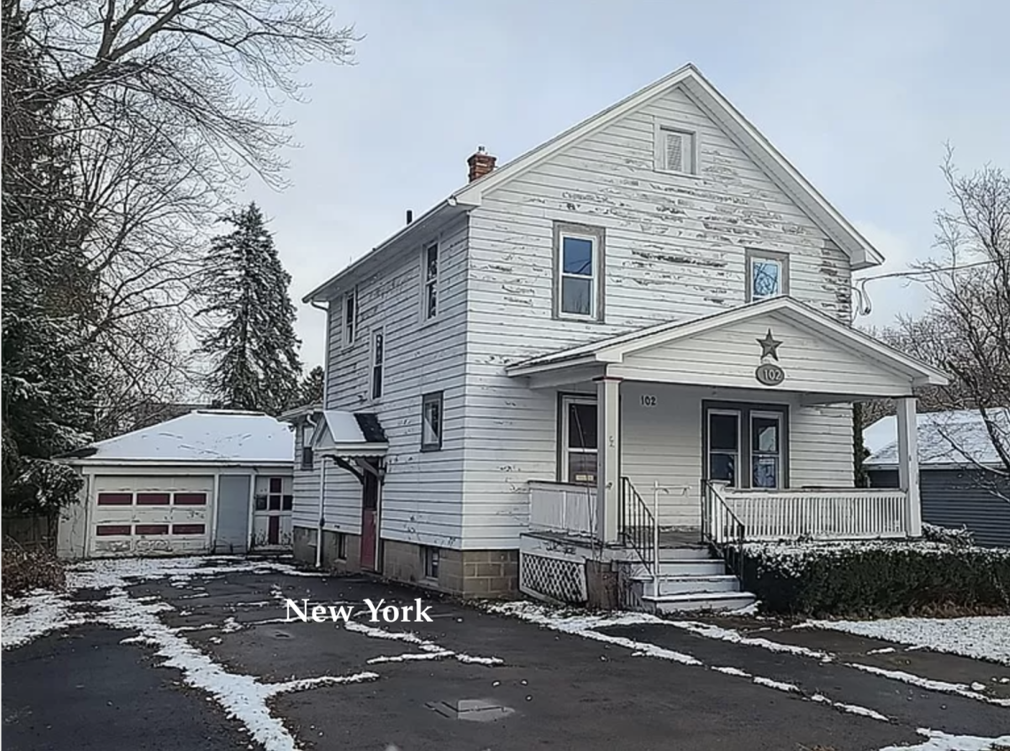 New York handyman special for sale