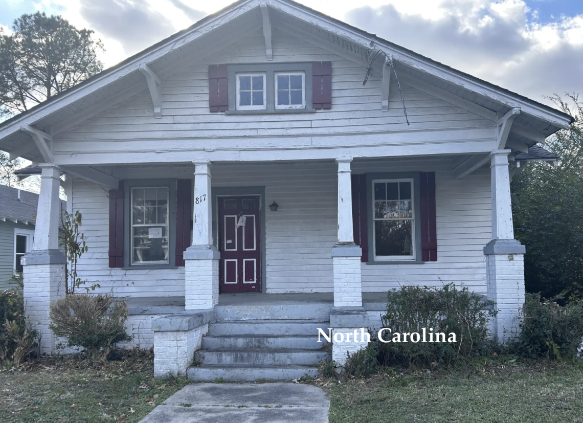 North Carolina fixer upper