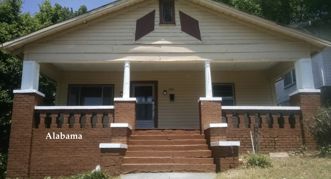 Alabama bungalow for sale