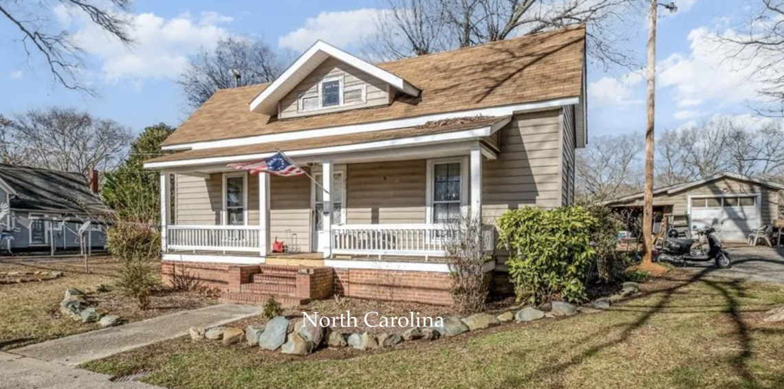 North Carolina starter home for sale
