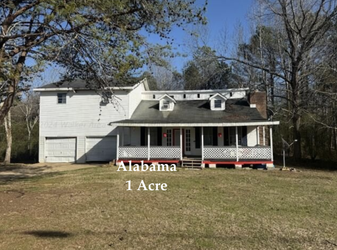 Alabama farmhouse for sale