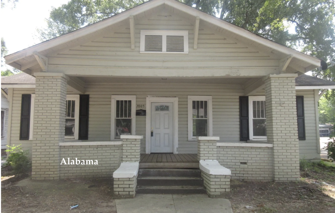 cheap house for sale in Alabama
