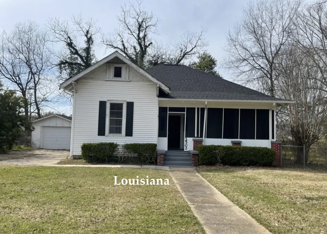 cheap house for sale in Louisiana