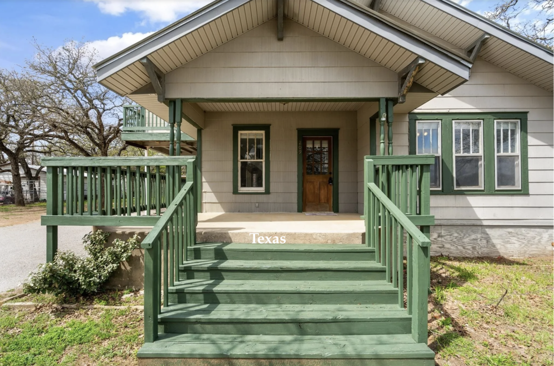 Texas bungalow for sale