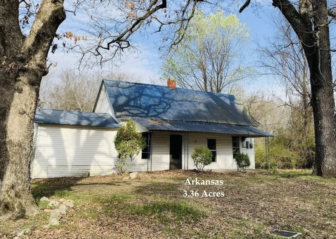 Arkansas farmhouse for sale