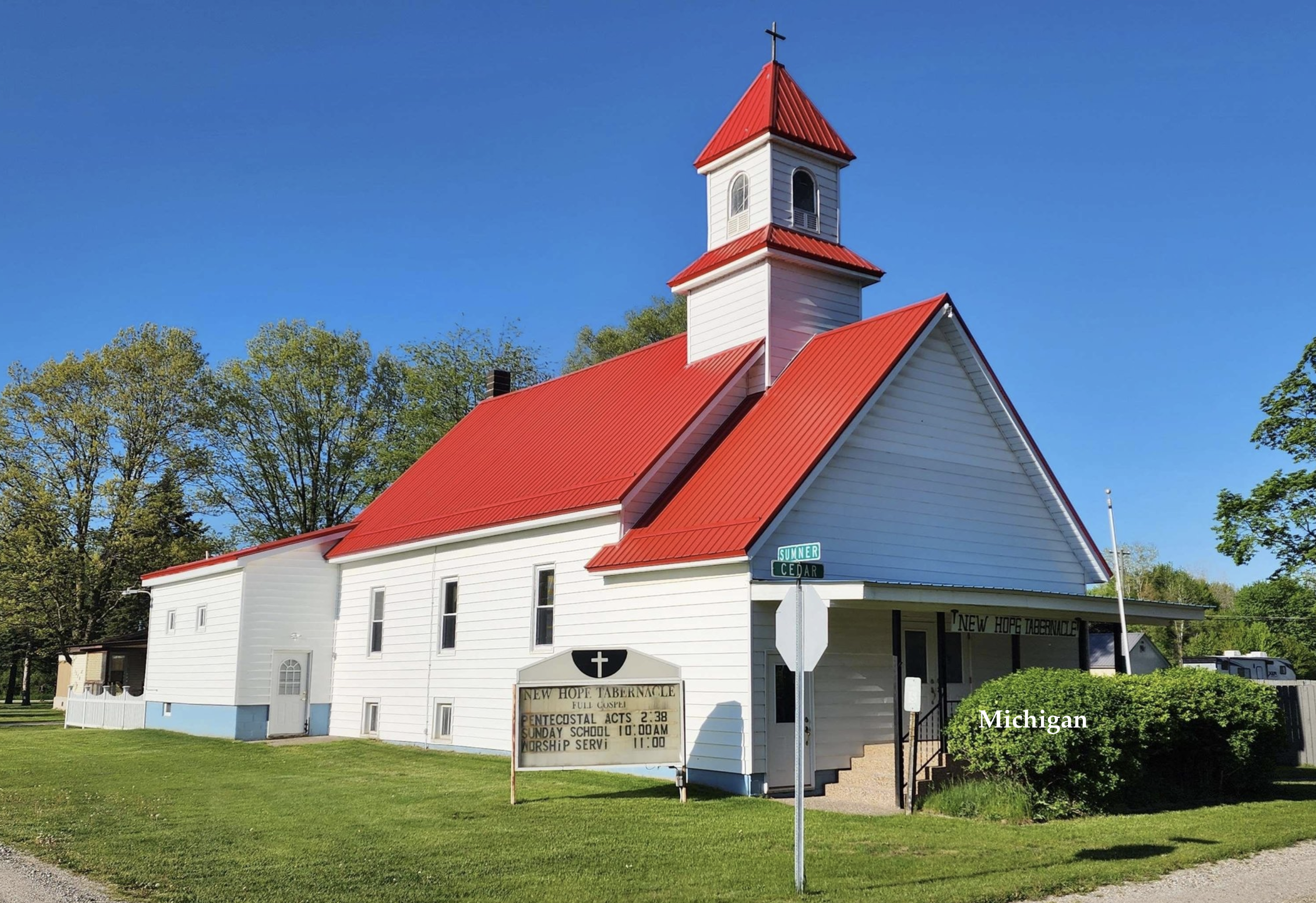 c.1945 Michigan Church For Sale Under $100K