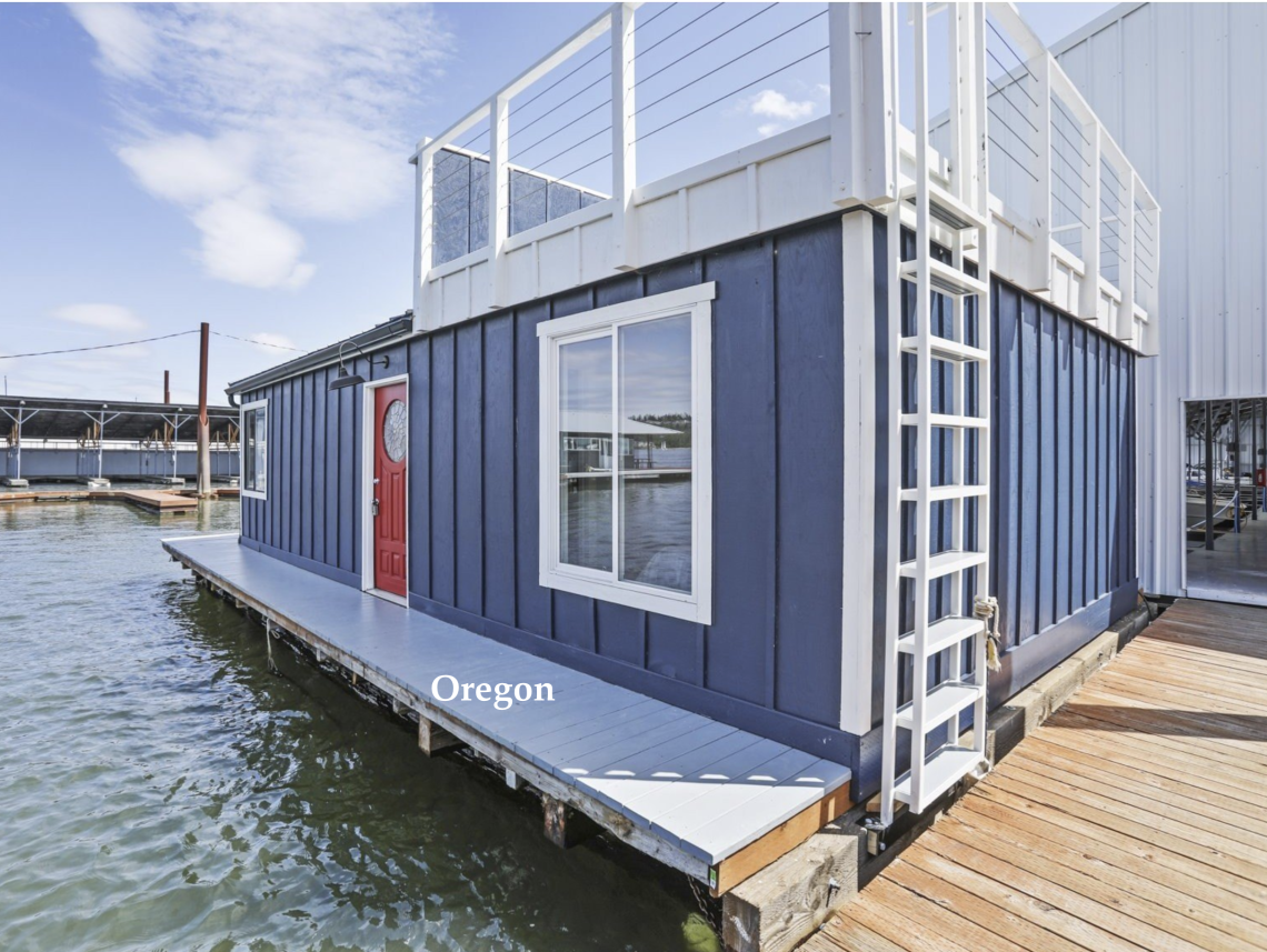 Oregon floating home for sale