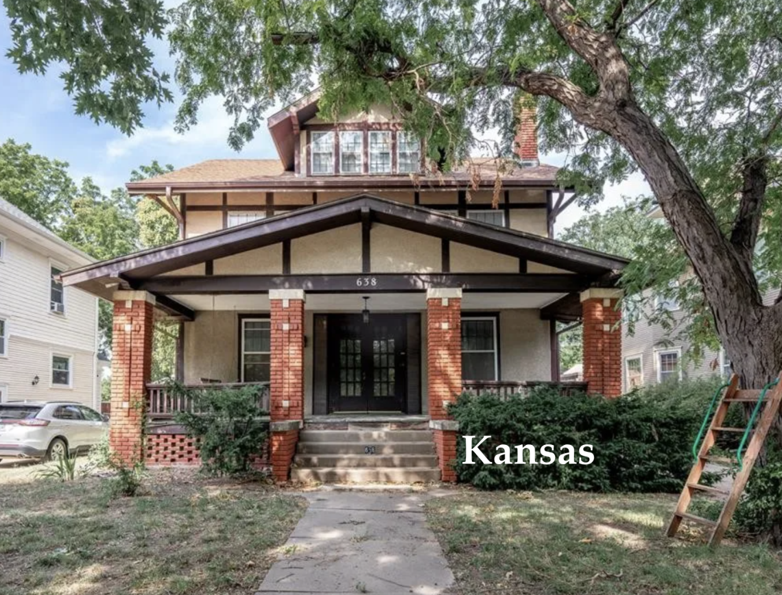 Kansas foursquare for sale