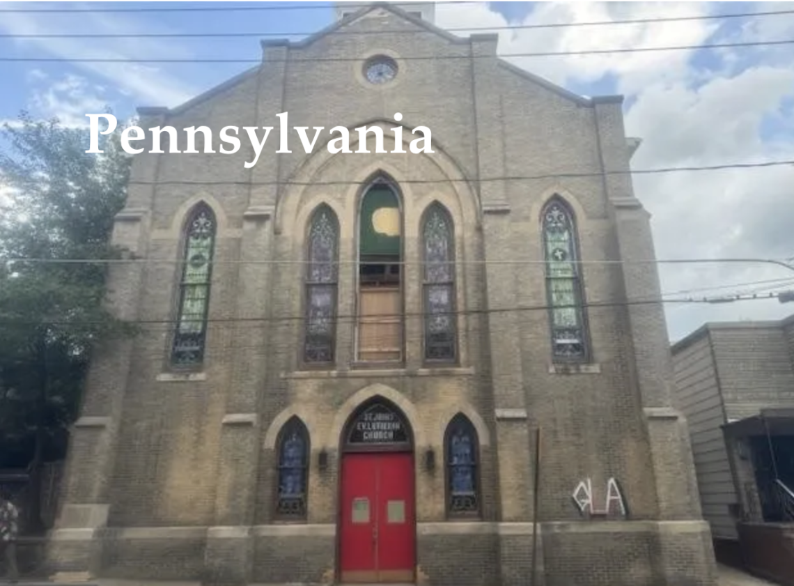 Pennsylvania church for sale