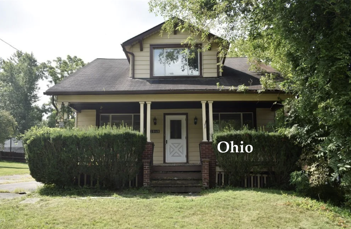 Ohio handyman special bungalow