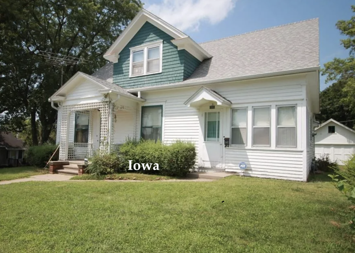 affordable Iowa home