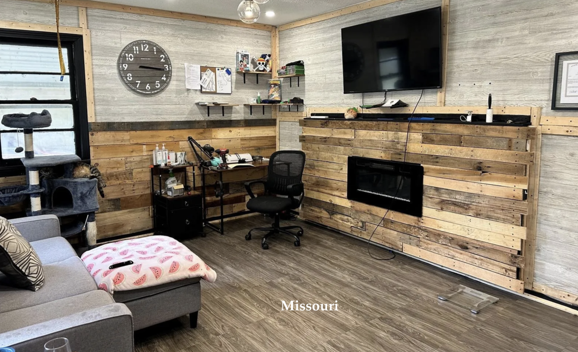 remodeled Missouri home