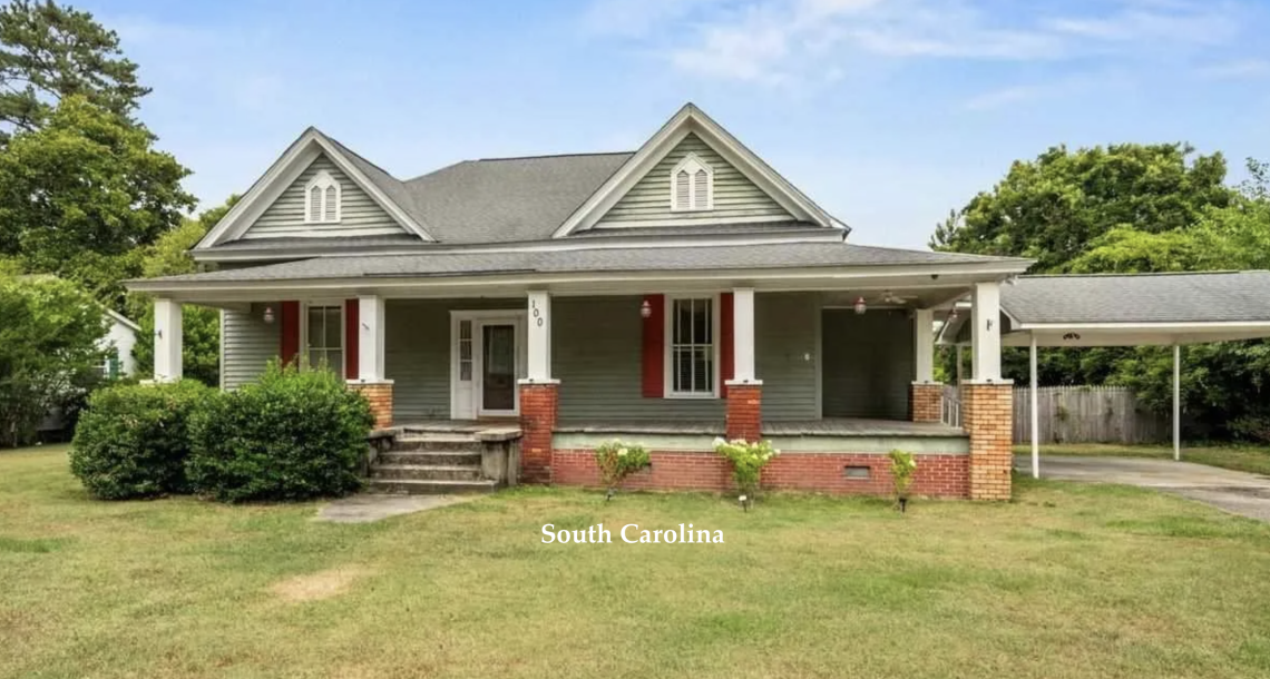 South Carolina home for sale
