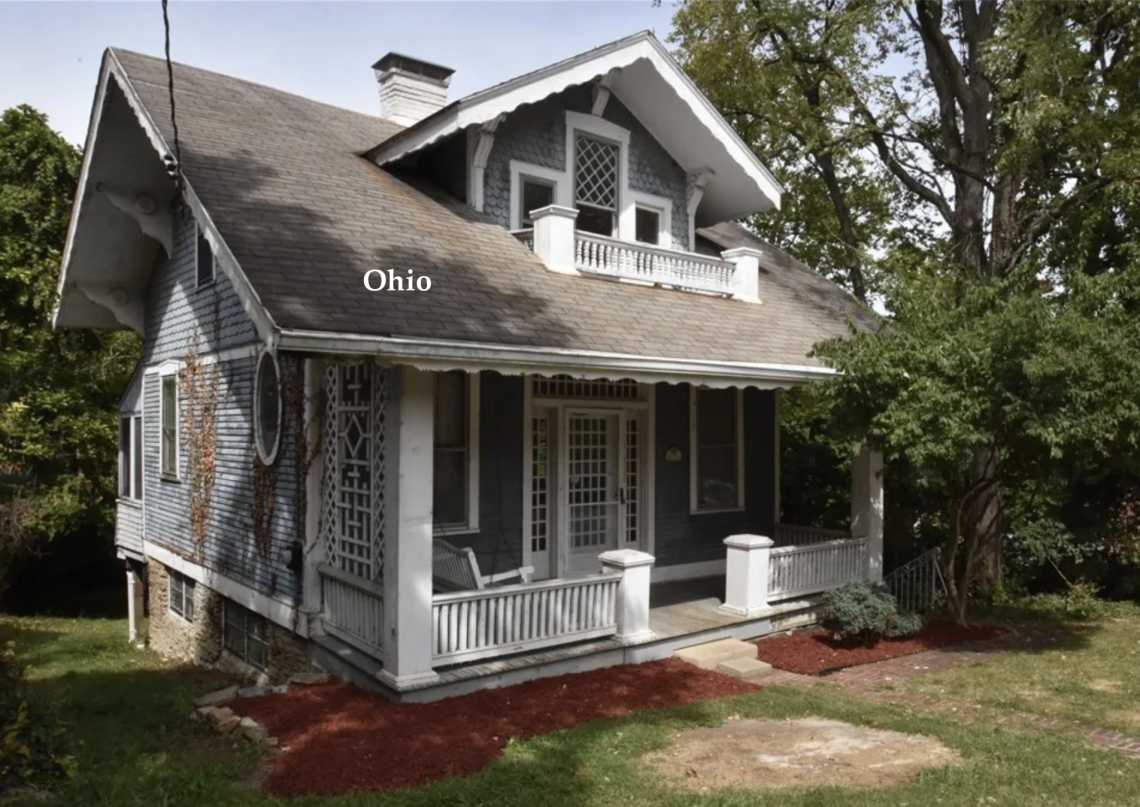Ohio Craftsman bungalow for sale