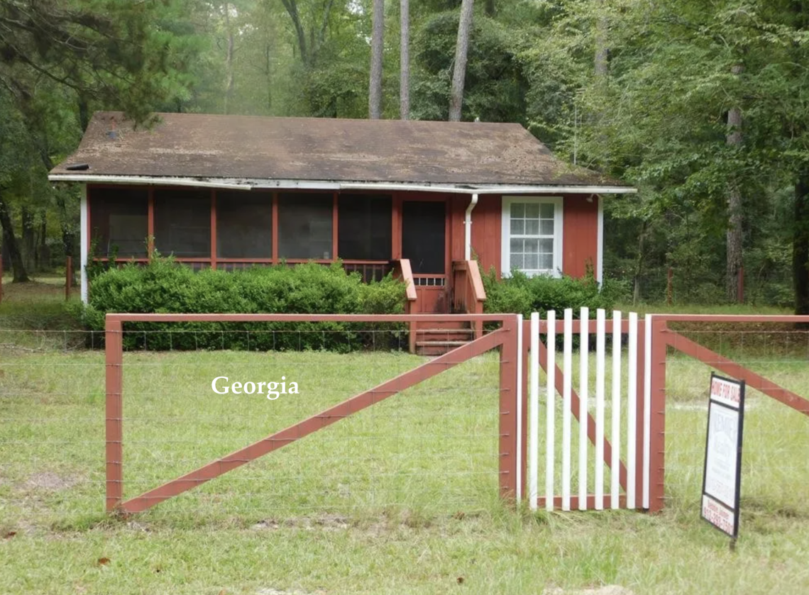 Georgia cabin for sale
