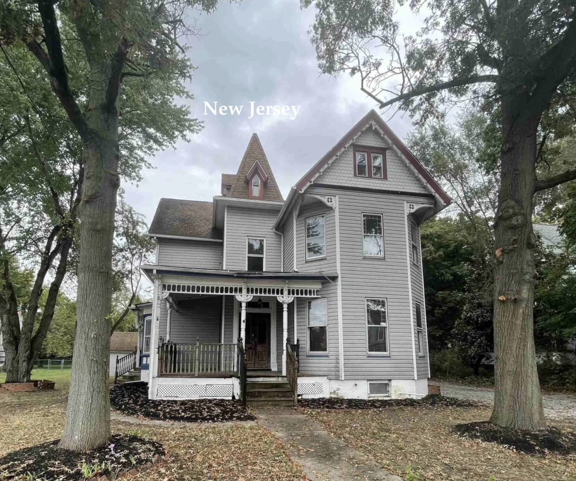 New Jersey Queen Anne Victorian fixer upper