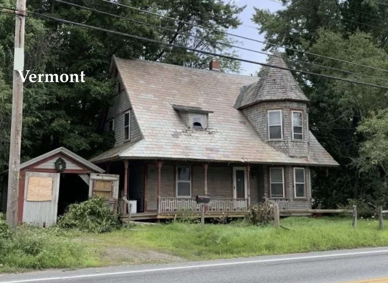 c.1869 Vermont Fixer Upper Reduced to 129K