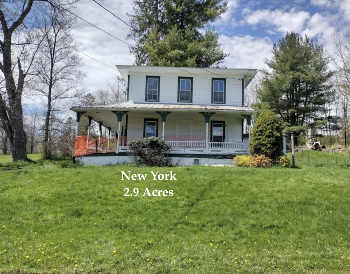 New York farmhouse for sale
