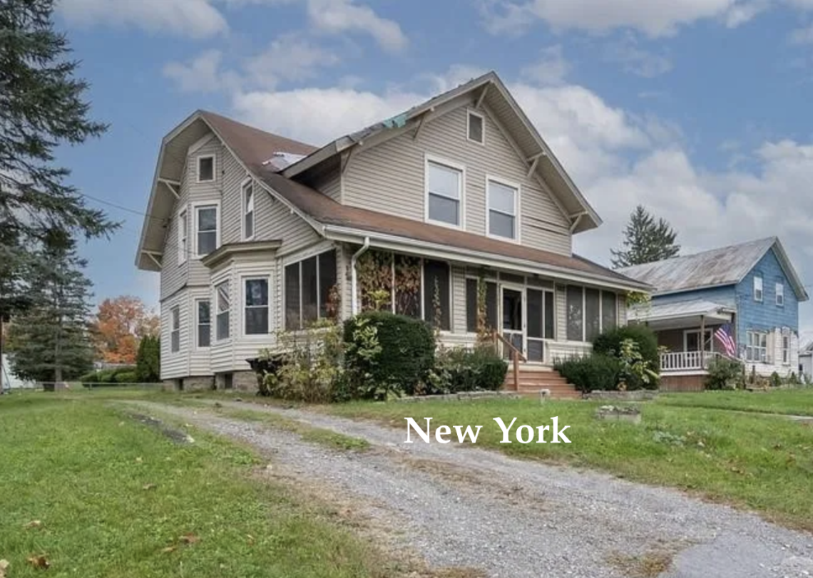 New York Craftsman bungalow handyman special