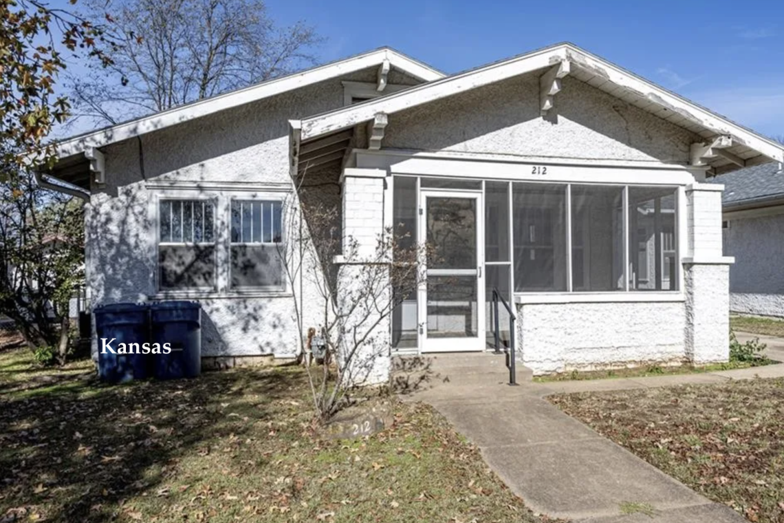Kansas bungalow for sale