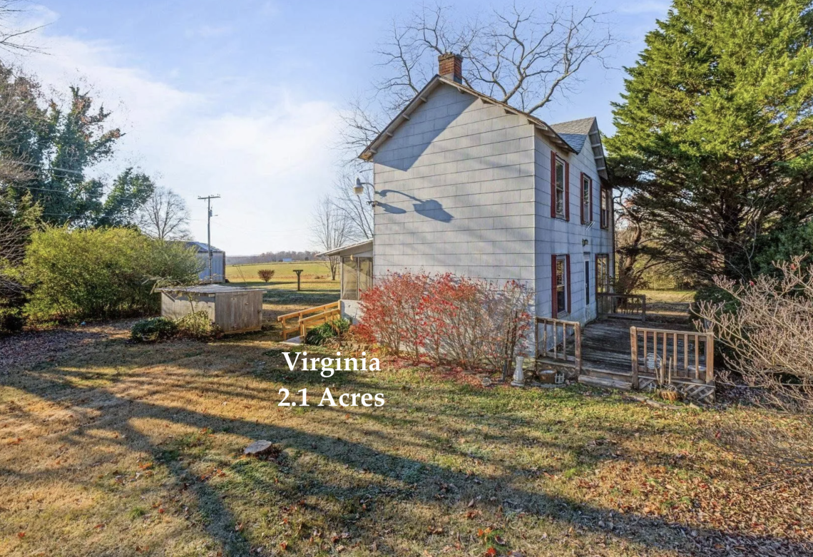 Virginia farmhouse handyman special