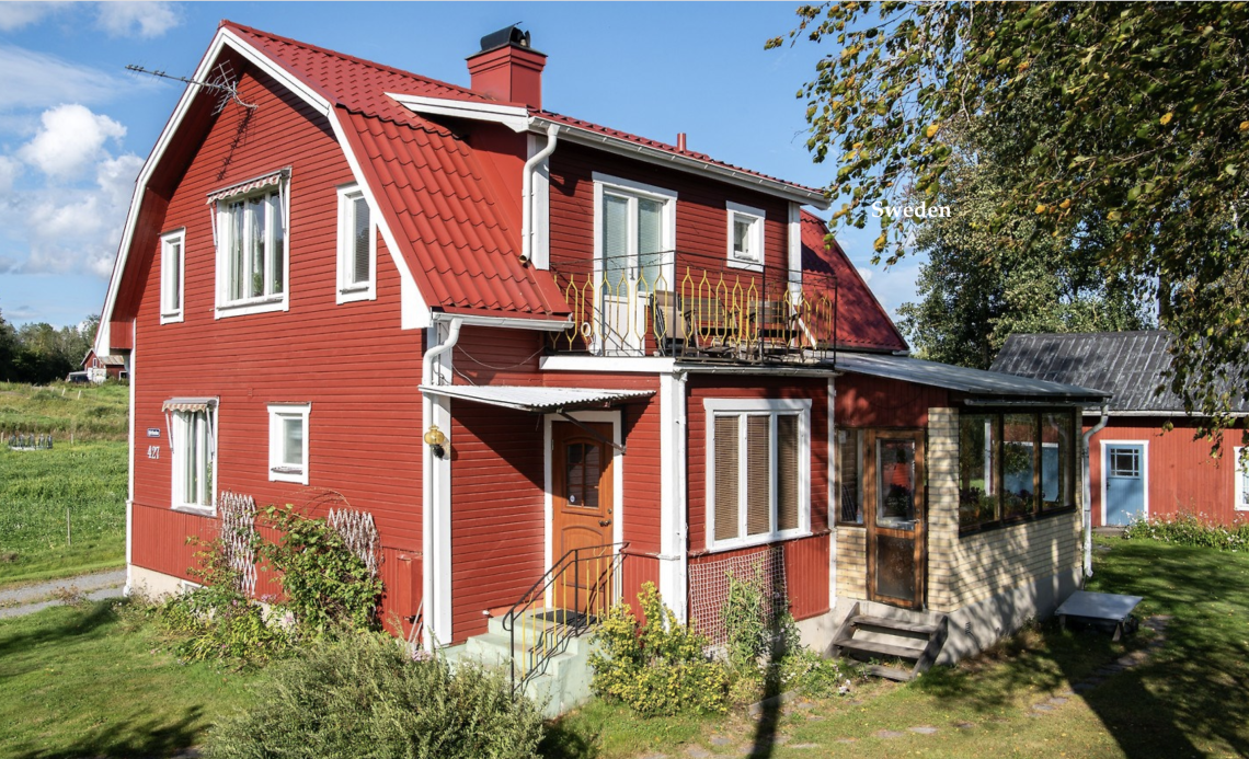 farmhouse for sale in Sweden