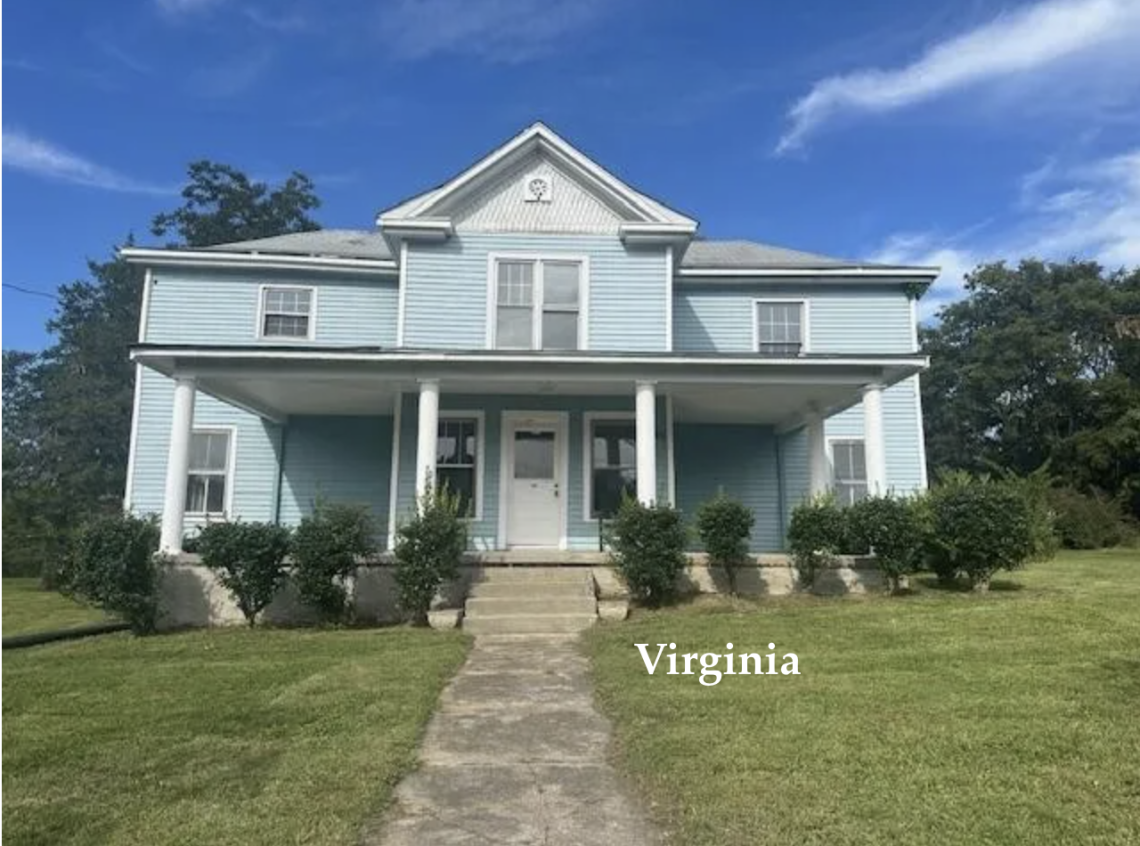 Virginia farmhouse for sale