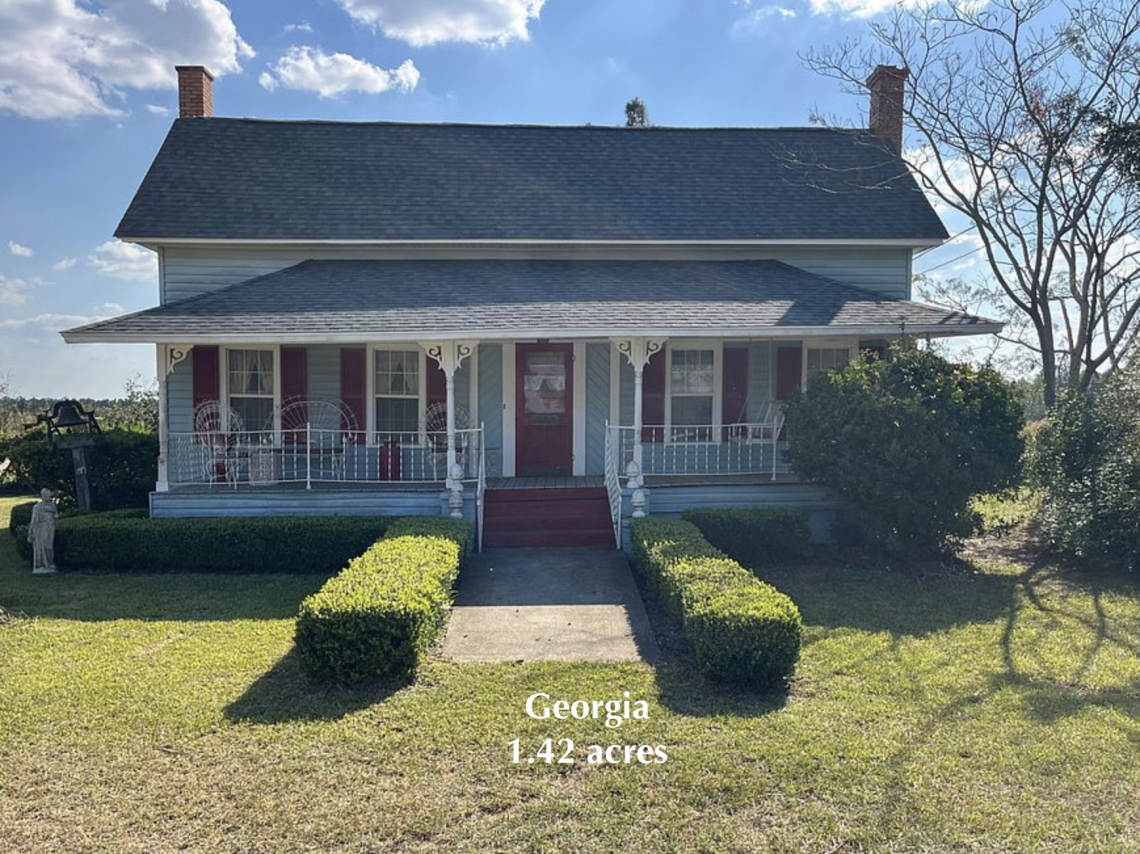 Georgia farmhouse for sale