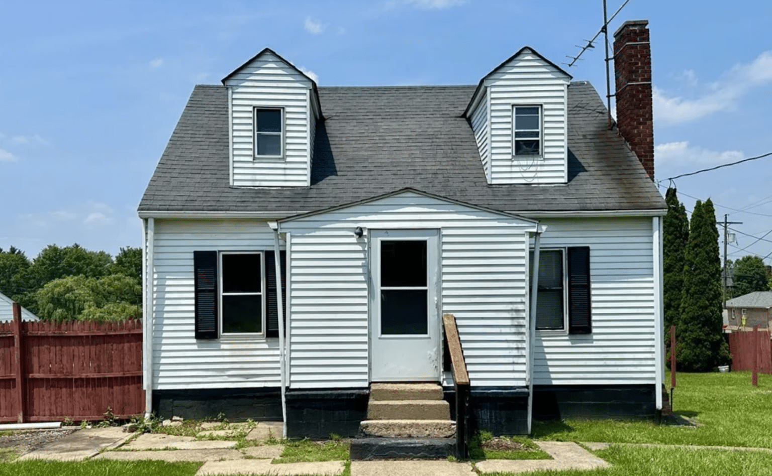 c.1948 West Virginia Fixer Upper Cape Cod Under $40K