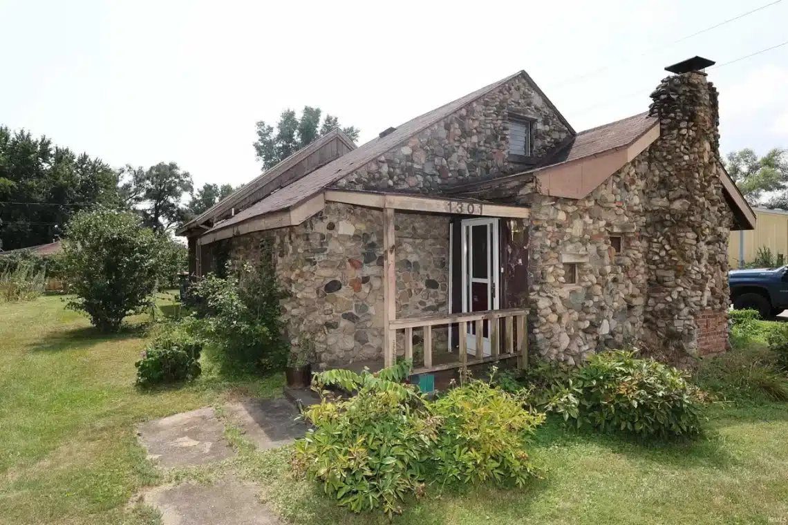 indiana stone home