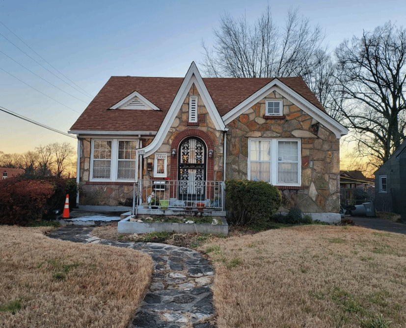 Stone Tudor Revival in Tennessee