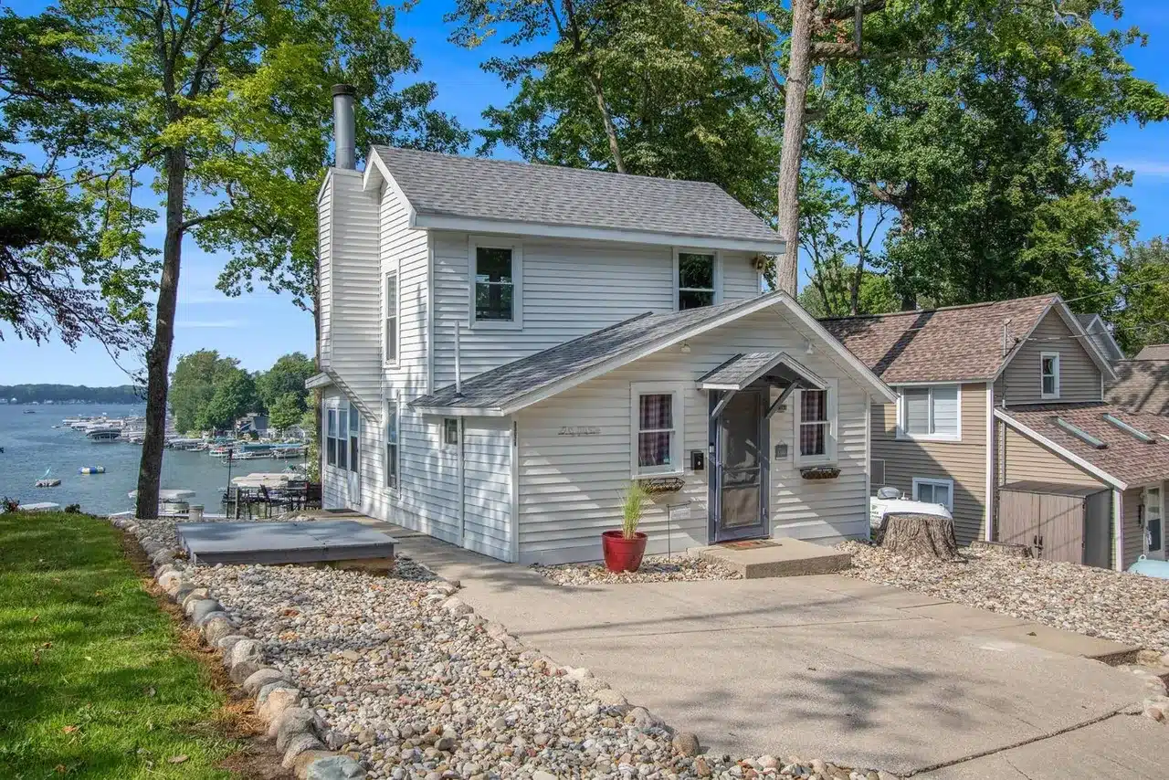Waterfront Michigan Home For Sale Under $190K