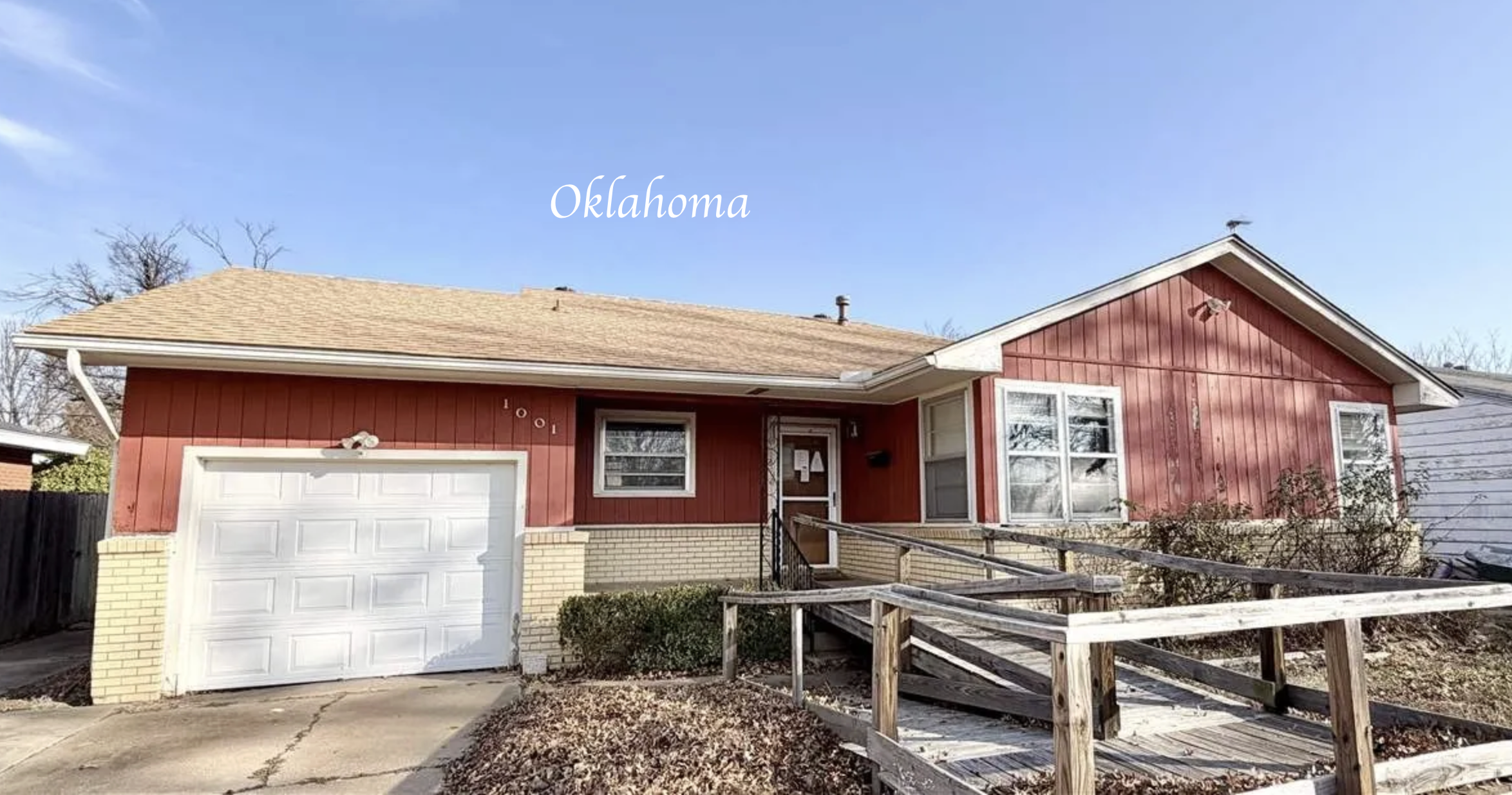 Oklahoma ranch home for sale