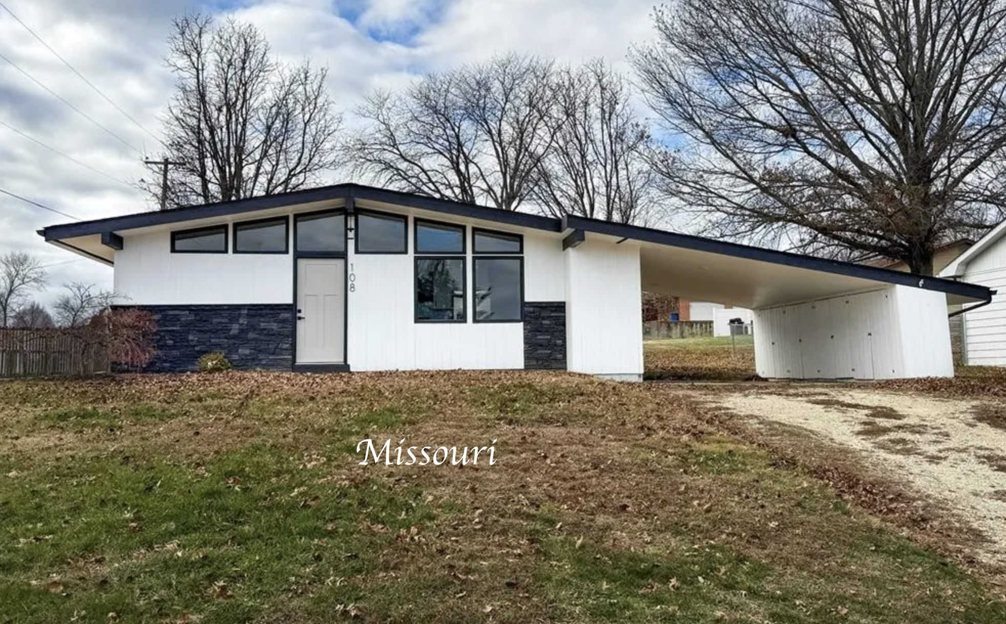 Missouri midCentury modern home