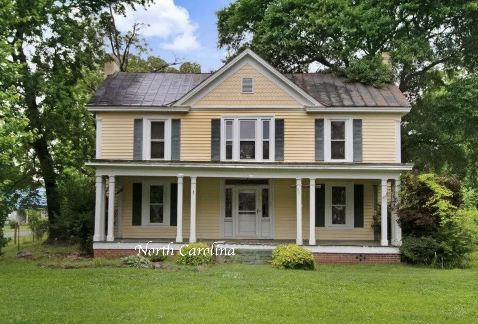 North Carolina farmhouse