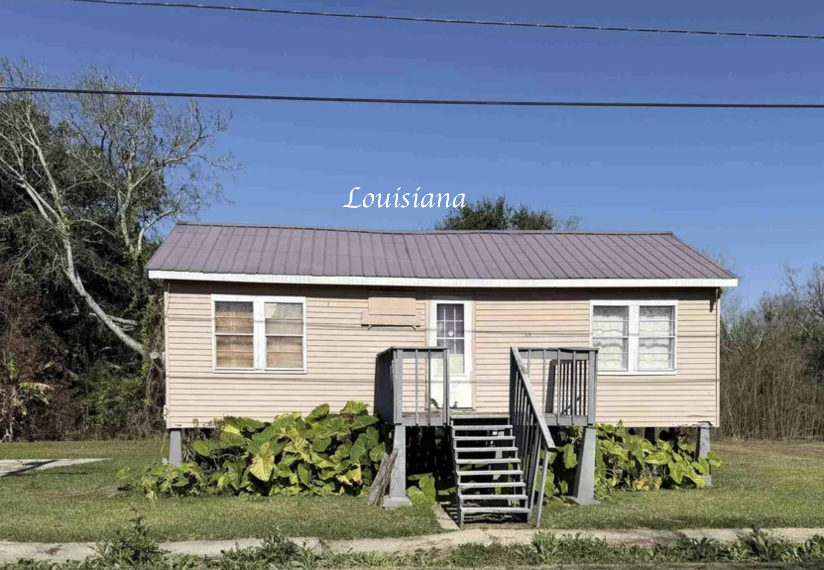 Louisiana fishing camp for sale
