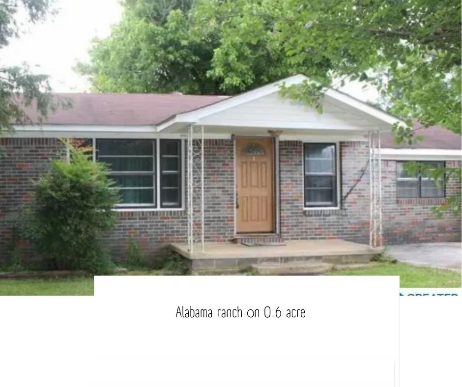 Alabama ranch home