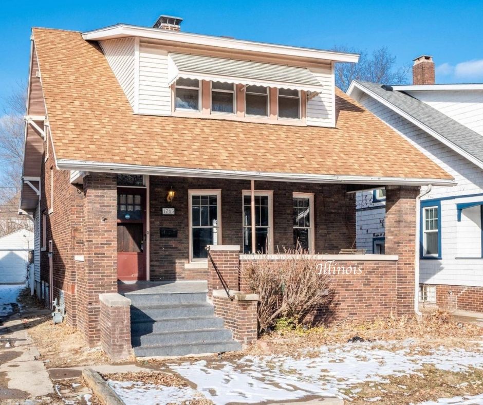 Illinois Craftsman bungalow