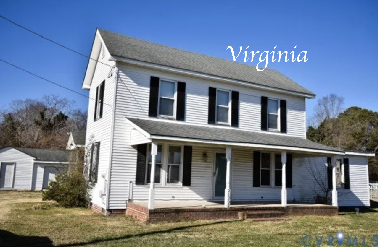 Virginia farmhouse for sale