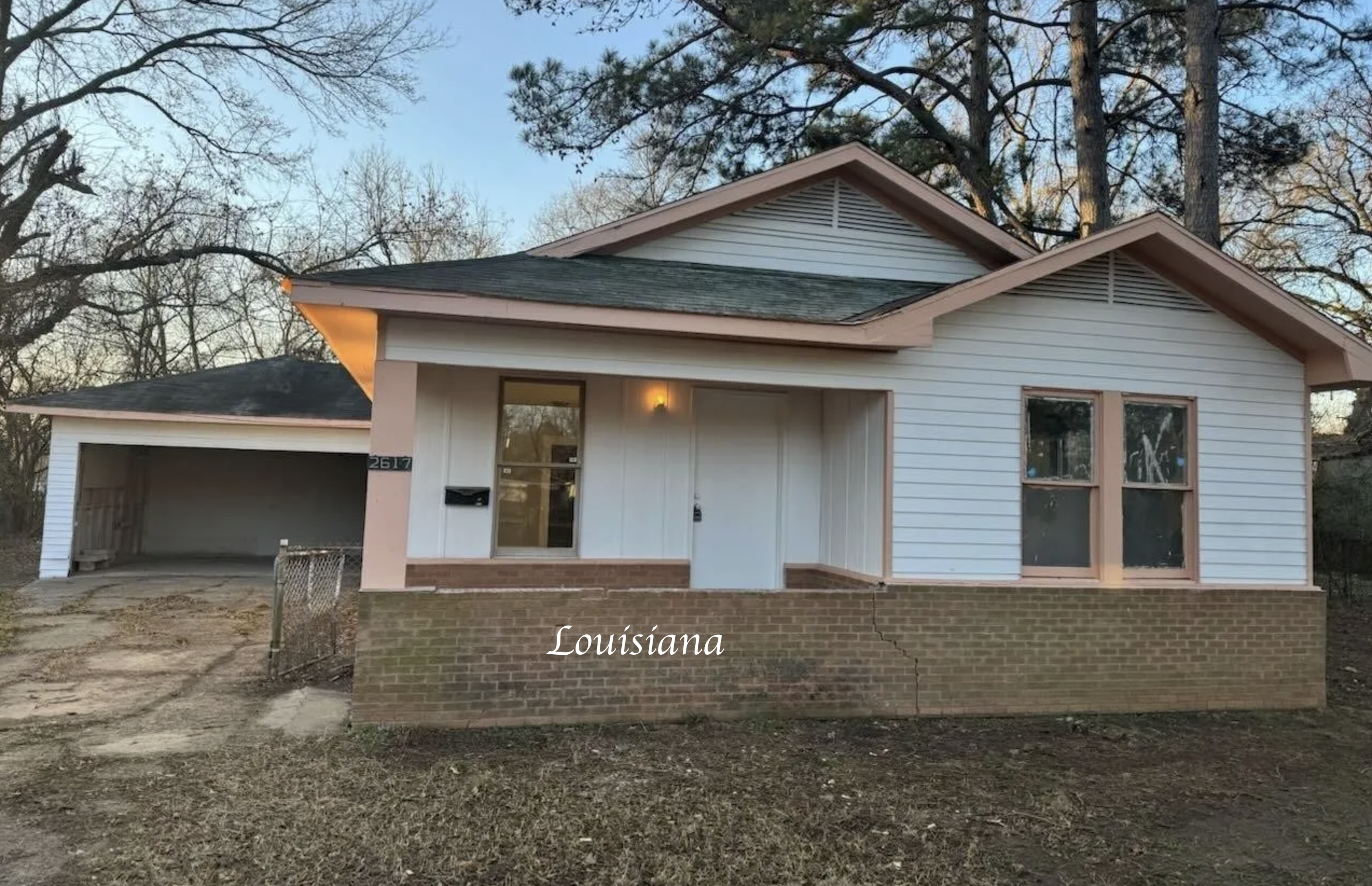 affordable Louisiana home