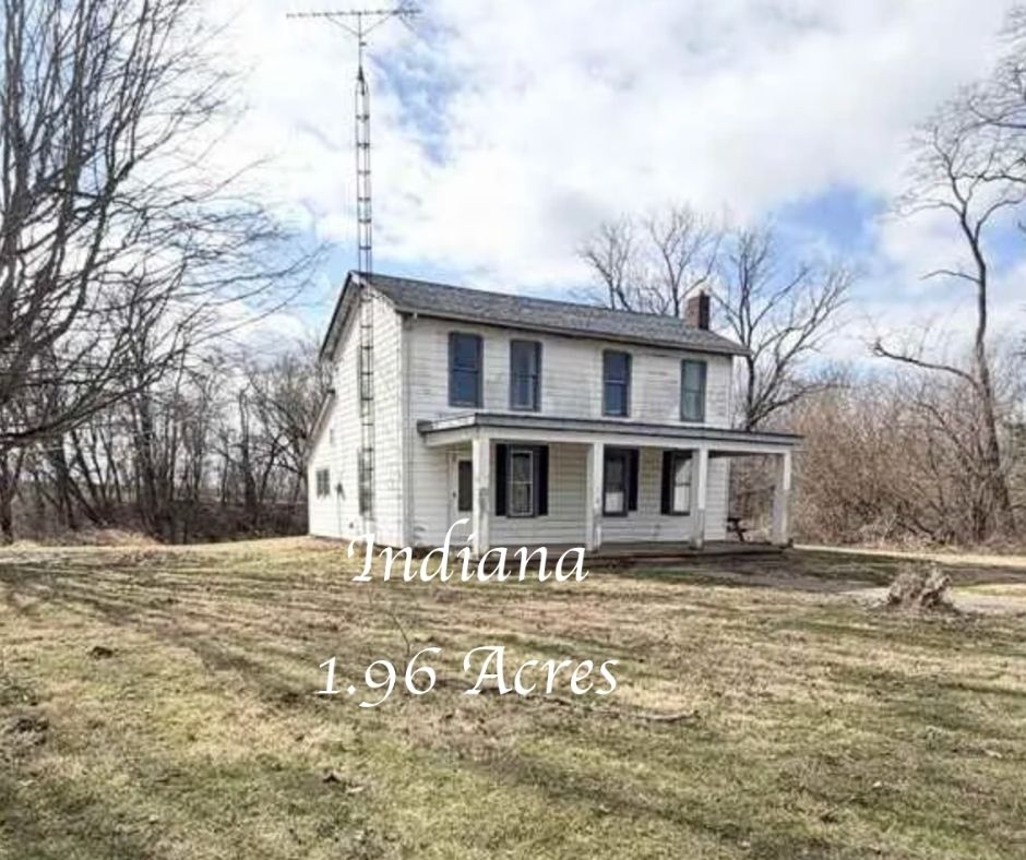 Indiana farmhouse for sale