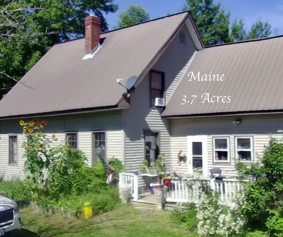 Maine farmhouse for sale