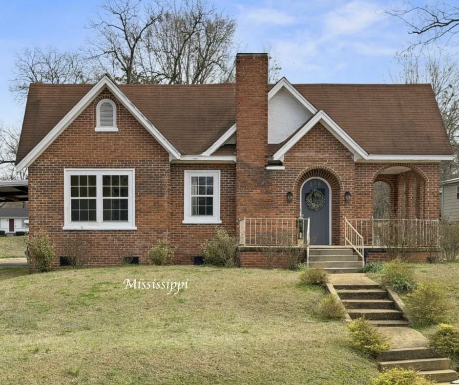 Mississippi Tudor Revival for sale