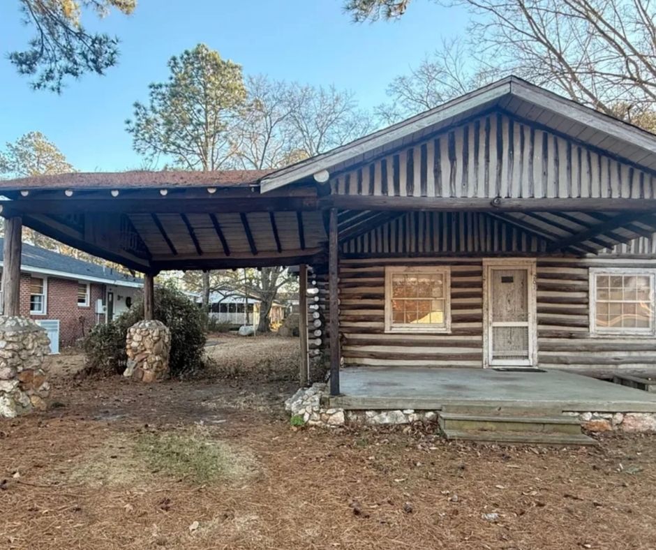 North Carolina log home