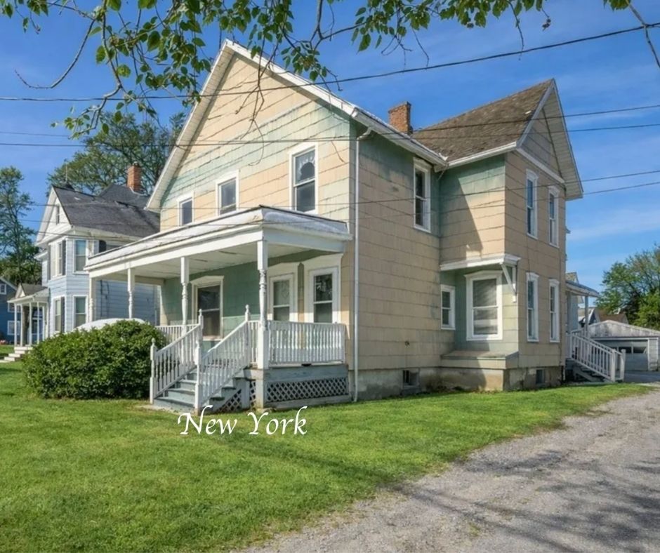 New York 3-family home for sale