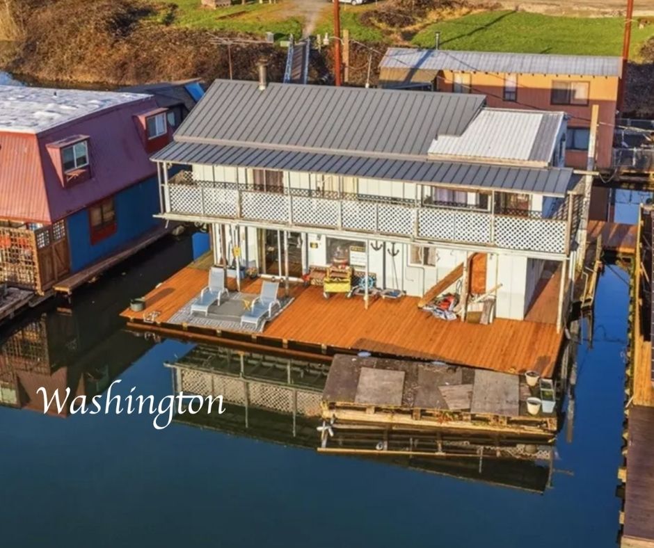 Washington floating home for sale