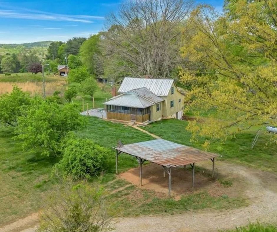 North Carolina farmhouse