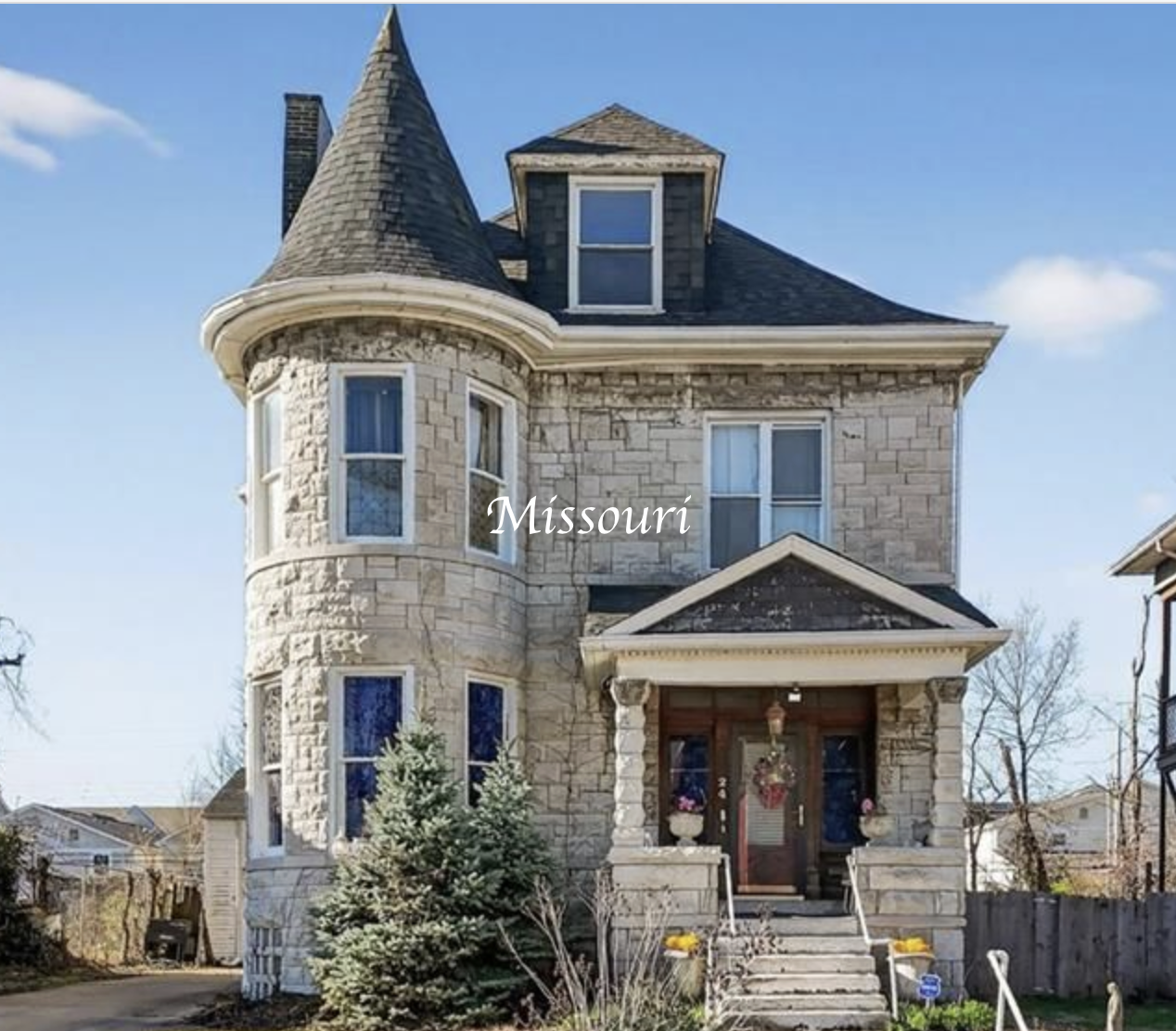 Missouri stone Queen Anne
