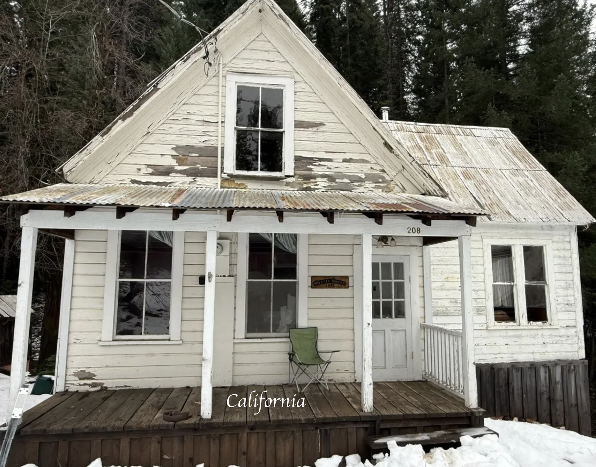 California miner's cabin